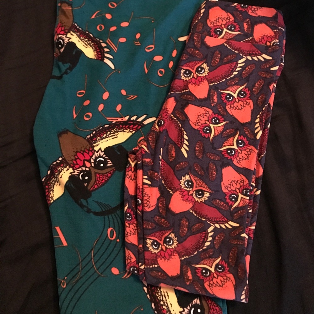 Lularoe Owl Leggings